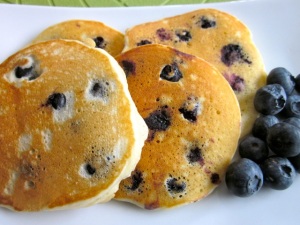 Blueberry Pikelets – My Favourite Pastime
