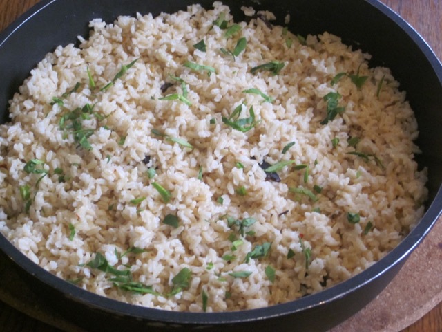 Coconut Scented Brown Rice myfavouritepastime.com